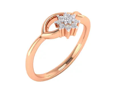 Women Ring Render 3dm STL MTL SLC JCD OBJ FBX Details 3D print model 59