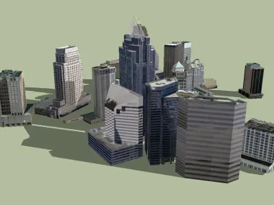 Cincinnati Bundle 3D model