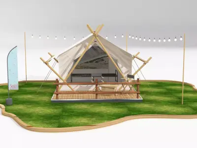 campaign tant 3D model