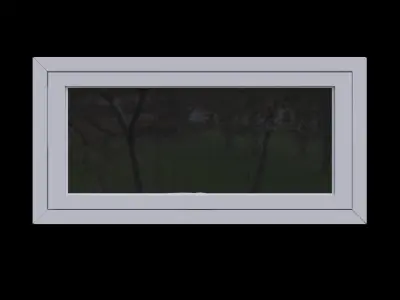 Window for Bathroom 3D model