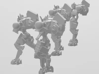 CRISIS BATTLESLUT SQUAD 3D print model