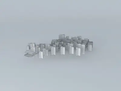 Wood Bridge Roma Street Parkland Free 3D model