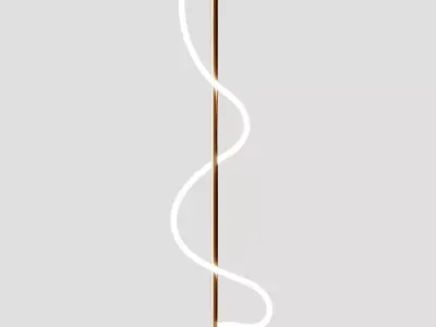 Nordic Snake LED Floor LAMP 3D model
