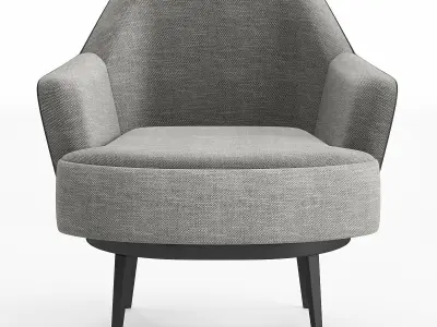 MOOD SOFA CHAIR Low-poly 3D model