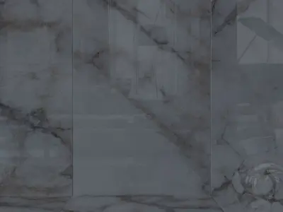 Wall Tiles Museum Crystal White 160x320 Set 1 Texture