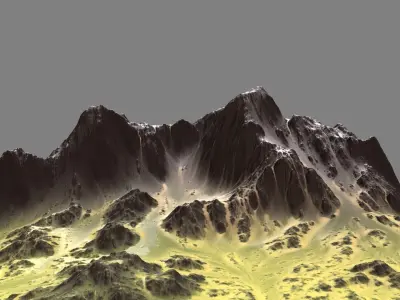 Rock Mount 3D model