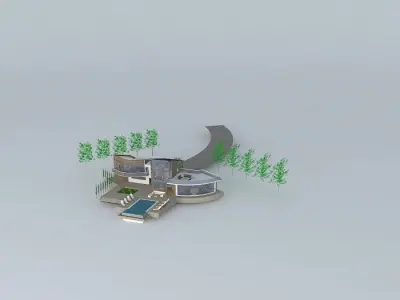 Bay Area Bachelor Pad Free 3D model