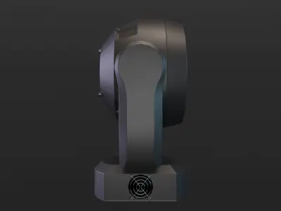 Moving Head LED Low-poly 3D model