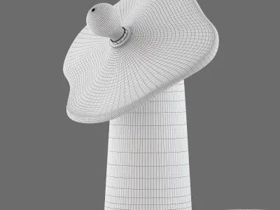 Flammulina Table Lamp 3D model