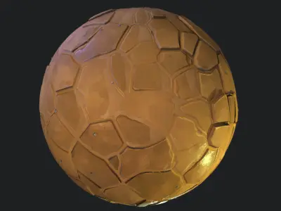 Stylized Desert Tiles Material 05 Texture