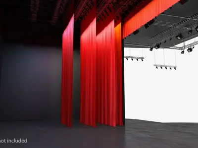  Stage Curtain 