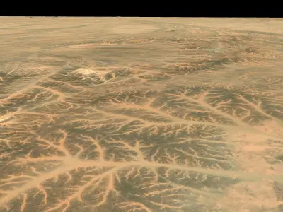 Mecca and the Red Sea coast of Saudi Arabia - tile n22 e42 3D model