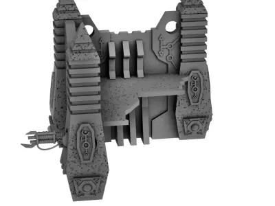 Eternal dynasty tomb worlds terrain set A with over 50 files 3D print model