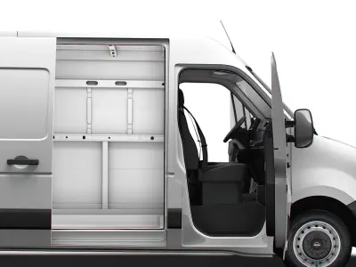 Nissan NV400 Van L1H2 HQ Interior 2021 3D model