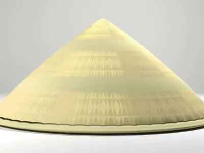 Hat - Conical 3D model