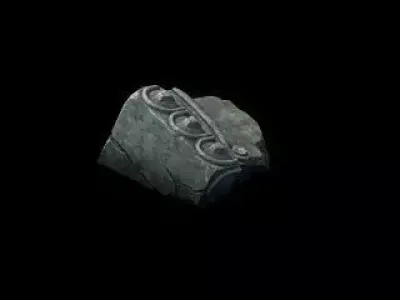 Game Model - Broken Stones 04 3D model