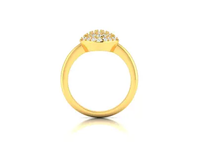 Women Ring  Render 3dm STL OBJ FBX Details 3D print model 321