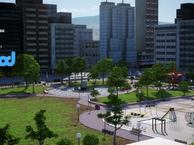 Tw Linsenpark 3D model