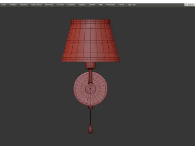 SIMEN WALL Low-poly 3D model