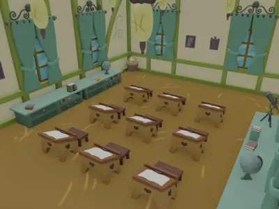 Ponyville Schoolhouse 3D model