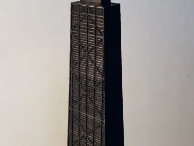 John Hancock Center 3D print model