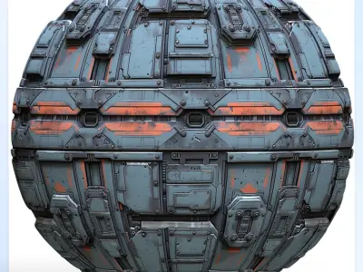 Sci-FI Seamless Texture Texture 20