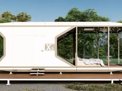 Capsule House X5 3D model