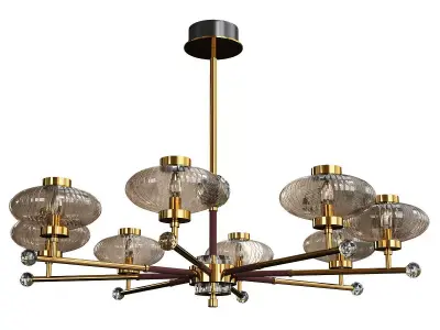 NICOL chandelier Low-poly 3D model