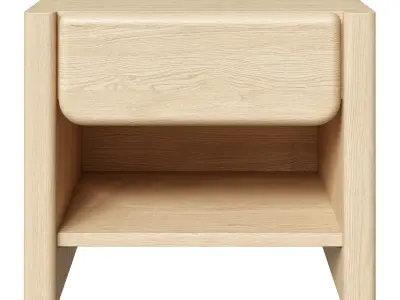 Restoration Hardware nightstand Noma 3D model