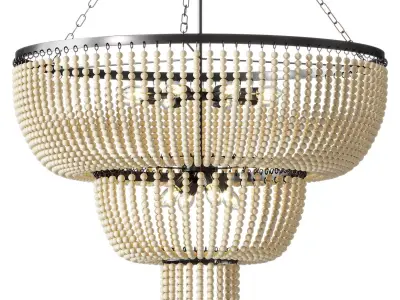 Crystorama Rylee 12 Light Chandelier 3D model