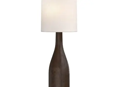 Briar Floor Lamp in Espresso 3D model
