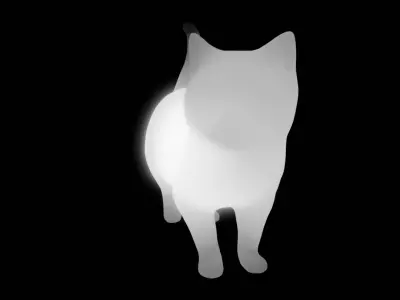 American Shorthair Indirect Lighting 3D model
