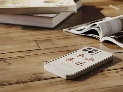 Modern living room 3D model