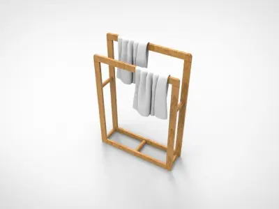 Towel rack 6 3D model