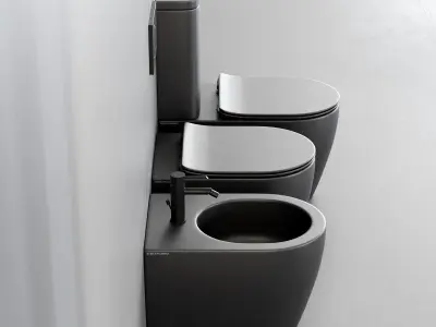 Scarabeo Ceramiche Moon WC Low-poly 3D model