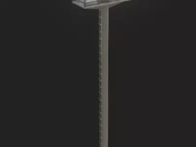 Stadium Lights Low-poly 3D model