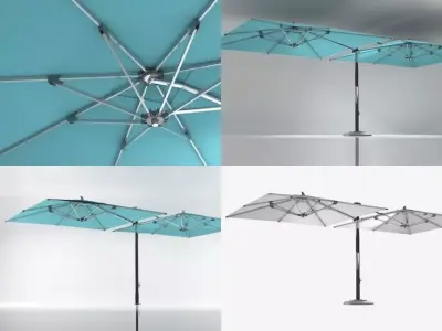 Ocean Master MAX Double Cantilever 3D model