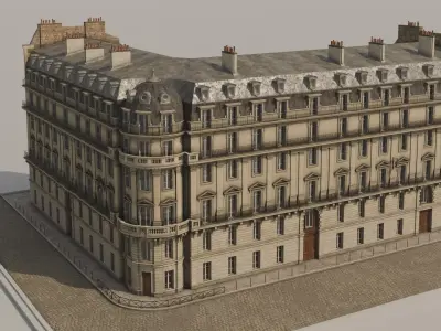 City Building V 3D model