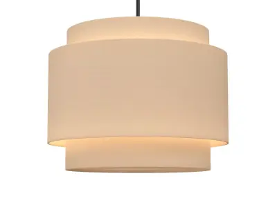 RH Echelon Pendant 30in 3D model