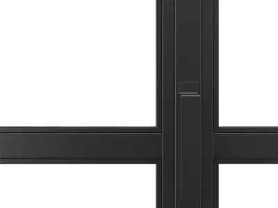 Metal Door-16 segments 3D model
