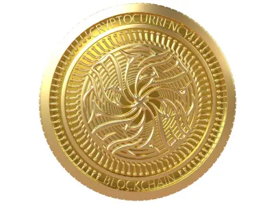 Ekta Coin v5 001 3D model