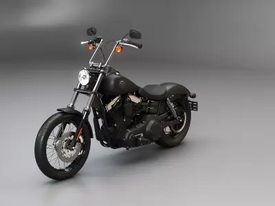 Street Bob 3D model