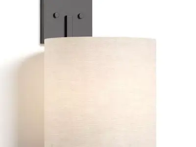Lulu and Georgia Stacey Sconce Wall Lamp 3D model