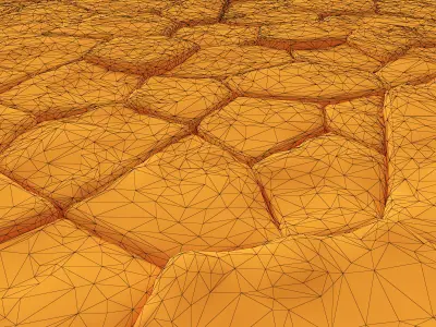 Paving rock 3D model