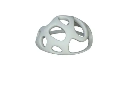 SciFi Cube Object No 46378 Low Poly Shape Low-poly 3D model