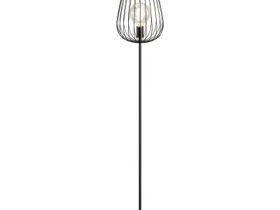 newtown floor lamp with shade 3D model