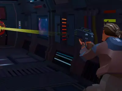 Rookie Jay - Low Poly Stylized Sci-Fi Character Low-poly 3D model