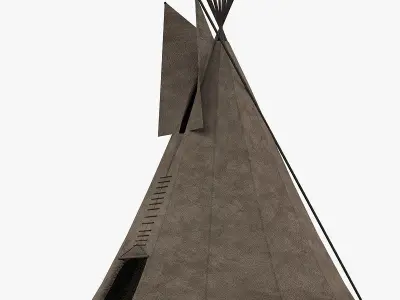Tee Pee 3D model
