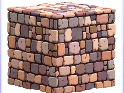 Stylized Wall Seamless Texture Texture 100