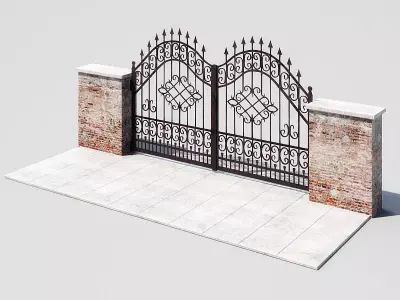 gate 03-10 AM148 3D model